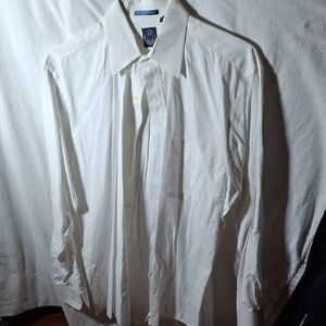 Classic White Men's Dress Shirt (Can113)